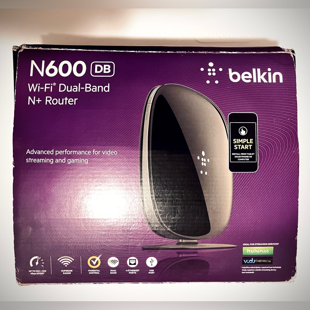 N600 WiFi Belkin Router - Picture 2 of 4